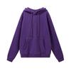 Moletom com Capuz Masculino Outono e Inverno 345g Cor Lisa Espessado e Aveludado Oversize Escovado Moletom com Capuz Masculino Espessado e Quente