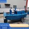 Haidai barco de capina Grama esmagando barco fabricante de grama de água do rio esmagamento barco de água lago água jacinto barco de esmagamento