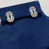 Transmisión en Vivo de Fábrica Dropshipping Collar de Casco de Caballo Fred Oro Rosa Completo Diamante Pulsera de Casco de Caballo Forma de 8 Oro V Versión Alta
