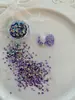 Nuevas Perlas de Burbuja Ultra-Delgadas Rayas Láser Color Aurora Lentejuelas Mixtas Multicolor Decoraciones para Uñas Accesorios de Manicura