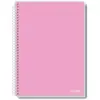 Caderno 1/8 Cores de Escritório 1/8 80 Folhas.