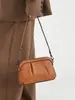 2026 Nuevo Modelo Bolso Pequeño para Mujer Hecho de Piel de Vaca de Primera Capa, Vintage y Elegante, Adecuado para Madres de Mediana Edad, Billetera para Monedas, Bolso Cruzado para Mujer