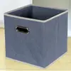 Caja de Almacenamiento sin Tapa Amazon Contenedor de Juguetes Cesta Caja de Almacenamiento Plegable Tipo Cajón Caja Organizadora de Armario Venta al por Mayor