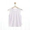 Chaleco de Verano Fino de Modal para Niños y Niñas, Camiseta sin Mangas, Top Liso sin Mangas