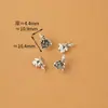 Xizang Flor de Prata Cristal Pingente DIY Acessórios Pingente Retro Velho Material de Miçangas Acessórios de Joias Rosa