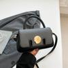 Personalidad Estilo Francés Trendy Simple y Elegante Bolso de Hombro para Mujer 2025 Primavera Nuevo Versión Coreana Casual Crossbody Bolso Cuadrado Pequeño