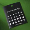 Pendientes de Zirconia y Perla Transfronterizos Europeos y Americanos Combinación de 12 Pares Traje de Pendientes Asequibles Moda Simple Pendientes Unisex