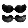 Una generación de pegatinas transfronterizas para el pecho con forma de copa de mango, ropa interior invisible sexy sin aros de acero, pegatinas finas para el pecho fruncidas para vestido de novia.