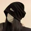 Chapéu de Tricô Fino Novo de Verão para Mulheres com Circunferência de Cabeça Grande, Chapéu Respirável Pós-Parto, Chapéu Grande e Profundo