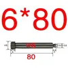 GanchoExtractor Endurecido para Molde, Pasador de Extracción de Material, Varilla de Retorno de Material, Varilla de Empuje de Material, Pasador Extractor, Tipo 56 Rlr de Monje