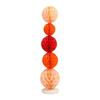 Columna de Bola de Panal Decoración de Boda Linterna Casa Nueva Sala de Estar Dormitorio Set de Diseño para Habitación de Boda Boda Arte Latte Flor de Papel Bola