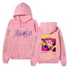 Suéter Pulôver Casual de Outono e Inverno com Estampa de Perímetro Sizo Hunter de Tempo Integral Moda Masculina Hoodie anime