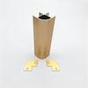 Protetor de Canto de Cama 17 Painéis Dourado Escovado Conector de Ferragens de Cama Painel Gabinete Arco Reto Protetor de Canto R Acessórios de Ferragens