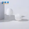 Cabezal de pulverización a presión de 33 dientes con tapa cuadrada, Cabezal de pulverización de plástico con forma de huevo para fijación de maquillaje y hidratación, Boquilla de pulverización fina activada por presión