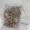 Lote Completo de 1440 Joyas de Diamante para Uñas con Diseños de Copo de Nieve Blanco Transparente Grande y Pequeño, Forma Marquise, Base Plana, Accesorios de Diamante para Uñas