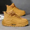 Botas Martin Casuales de Caña Alta para Hombre 2026 Nuevo Otoño Deportivas al Aire Libre Impermeables Versátiles Ropa de Trabajo Montañismo Calzado de Moda