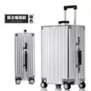 Estuche de Viaje Completo Engrosado de Aleación de Aluminio y Magnesio Estuche con Ruedas Estuche de Metal para Equipaje de Mujer Estuche de Tablero de Jabalí de 20 Pulgadas para Hombre Maleta Caja con Contraseña