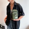 Bolso bandolera para mujer, novedad de 2023, bolso pequeño de lona japonesa, bolso para teléfono móvil, bolso de hombro informal y sencillo, bolso de mezclilla