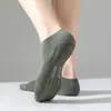 Meias Esportivas com Solado Atoalhado Masculinas Outono/Inverno Malha Solado Massageador Meias de Cano Médio Esportes Fitness Jogar Bola Meias Longas de Algodão