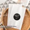 Bolsa de Embalaje para Pan de Hielo Papel de Algodón Blanco Película Interior Impermeable Refrigerada Red de Sellado Máquina de Horneado Bolsa de Papel para Tostadas Rebanadas