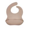 Babador de Silicone Multicor Transfronteiriço Impermeável Sem Lavagem Toalha de Silicone Sapatinho de Silicone Bolsa para Sapatinho de Bebê Babador Sem Lavagem