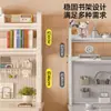 Escritorio de Computadora de Escritorio para Uso en Casa, Escritorio Sencillo con Estantería Integrada, Adecuado para Apartamentos Pequeños y Habitaciones de Alquiler, con un Tablero Perforado para Escribir y Trabajo de Oficina