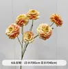 Flores Artificiais para Casamento, Decoração de Fundo para Salão de Casamento, Flores de Carpa Dragão, Flores Artificiais, Decorações para Sala de Estar, Decorações Festivas de Casamento, Festivo
