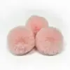 Directamente del fabricante: Bolas de Pelo Falso de Conejo de 8 cm, Accesorios de Bola de Felpa Coloridos para Ropa, Zapatos, Sombreros y Bolsos Hechos a Mano