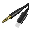 Adaptador de fone de ouvido 2 em 1 adequado para celular Apple lightning para 3,5 mm celular iPhone áudio