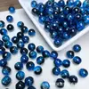 30 Colores 8-10 mm Perlas de Explosión de Grietas de Hielo Perlas de Vidrio Rachado de Dos Tonos Perlas de Vidrio Espíritu de Hielo Perlas Sueltas para Joyería DIY