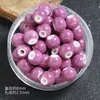 Accesorios material diy color cuentas de cerámica 8mm color caramelo accesorios con cuentas joyería pequeña accesorios para pulsera de cuentas de cerámica