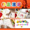 Tinta lavable para huellas dactilares para niños, almohadilla de tinta de palma, almohadilla de tinta para pintura de dedos de jardín de infantes, almohadilla de tinta colorida para huellas dactilares