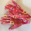 Guantes de Nitrilo de Colores, Palma Recubierta de Plástico Sumergida en Colores, Delgados, Transpirables, Guantes de Trabajo de Nitrilo Foam King