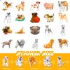 50 Pegatinas Nuevas de Animales Perros Golden Retriever Dálmata Graffiti Pegatinas Populares de Mascotas Perros Divertidas