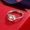 Anel de Dragão Sorridente para Meninas, Recomendado pelo Xiaohongshu, Design Aberto Ajustável, Moderno, Versátil, Sensação de Alto Padrão