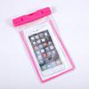 Toque celular saco impermeável atacado fluorescente luminoso telefone móvel impermeável saco capa protetora PVC impermeável saco de telefone móvel