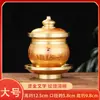 Taza de Suministro de Agua de Aleación Sala de Buda Taza de Suministro de Agua de Buda Colección Completa de Suministros de Buda Taza de Suministro Frontal de Buda Taza de Agua Sagrada de Loto