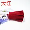 G03 Terciopelo Coreano Gamuza Borla Cadena para Teléfono Móvil Colgante Llavero Colgante Material Accesorios para Joyería DIY