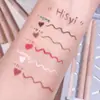 HISYI Color Eyeliner Pegamento Inteligente Pluma Cabeza Fina Impermeable Fijación de Maquillaje Difícil de Derretir Estudiantes Iluminar Párpado Inferior Pluma Maquillaje