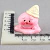 Llavero con colgante de resina para casa de muñecas, accesorios para manualidades, adornos en miniatura, venta al por mayor