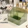 Caixa de Armazenamento de Cosméticos, Organizador de Produtos para Skincare de Mesa, Porta-Pincéis de Maquiagem para Toucador, Caixa de Batom, Rack de Armazenamento, Estilo Nórdico