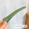 Pinza de pico de pato para maquillaje de moda estilo coreano, básico y simple, alto valor estético, pinza lateral, no deja marca, nuevo modelo 2026, pinza para el cabello elegante