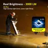 Luz de Trabajo Magnética Cob Transfronteriza Nueva Carga USB Pantalla Digital Multifunción Magnética para Exteriores Reparación de Automóviles Luz de Trabajo