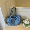 Bolso de Mezclilla para Mujer 2026 Nuevo Verano Popular Moderno Para la Escuela Viajes al Trabajo Bolso de Hombro Gran Capacidad Bolso de Viaje