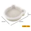 Destaque Novo Produto Air Fryer Assadeira Forma de Bolo Doméstica Resistente à Temperatura Multifuncional Desenho Animado Silicone Assadeira Crocante