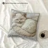 Fundas de Almohada de Gato Más Vendidas en Temu, Fundas de Almohada de Animales Lindas y Divertidas, Fundas de Cojín Decorativas para Dormitorio Hogar Sofá Venta al por Mayor
