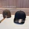 Gorra de béisbol de moda transfronteriza de estilo británico europeo y americano con bordado de letra F, gorra para hombre y mujer, gorra con protección solar, lote de sombreros