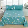 Sábana de Algodón Puro Pieza Única 100% Algodón Dormitorio Estudiantil Cubierta de Cama Individual para Niños Verano Engrosado Clase A Colcha al por Mayor