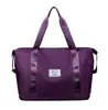 Bolsa de viaje de corta distancia transfronteriza, bolsa de entrenamiento con separación de humedad y humedad para mujer, nueva bolsa de gimnasio de yoga de gran capacidad para ocio.