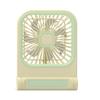 Ventilador de Escritorio USB de Carga Simple Dibujo Animado Oficina Dormitorio Montaje en Pared Camping al Aire Libre Mini Ventilador Pequeño